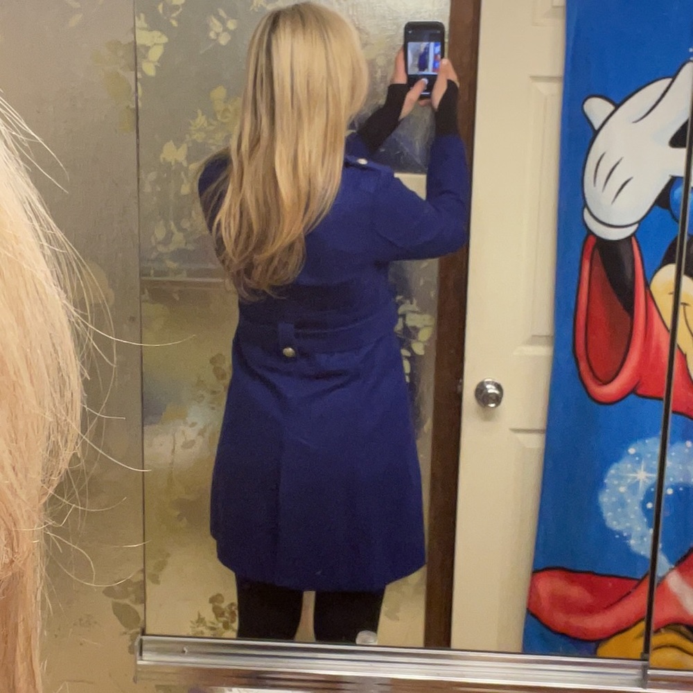 Guess warm blue coat - Picture 3 of 6